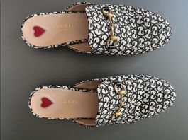 Gucci slippers monogram print size 39
