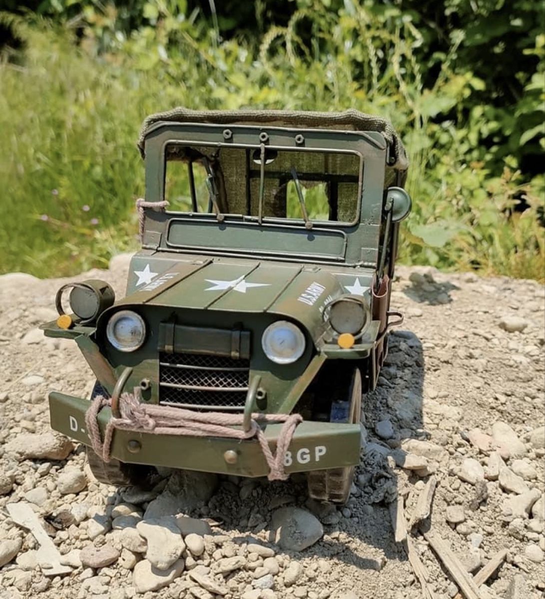 Ford Modellautos: Ford Mutt M151 aus Blech – Neu und originalverpackt aus Langendorf von Blechfahrzeuge 5