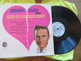 Johnny Cash - Story of a Broken Heart - RARITÄT Vinyl Top!