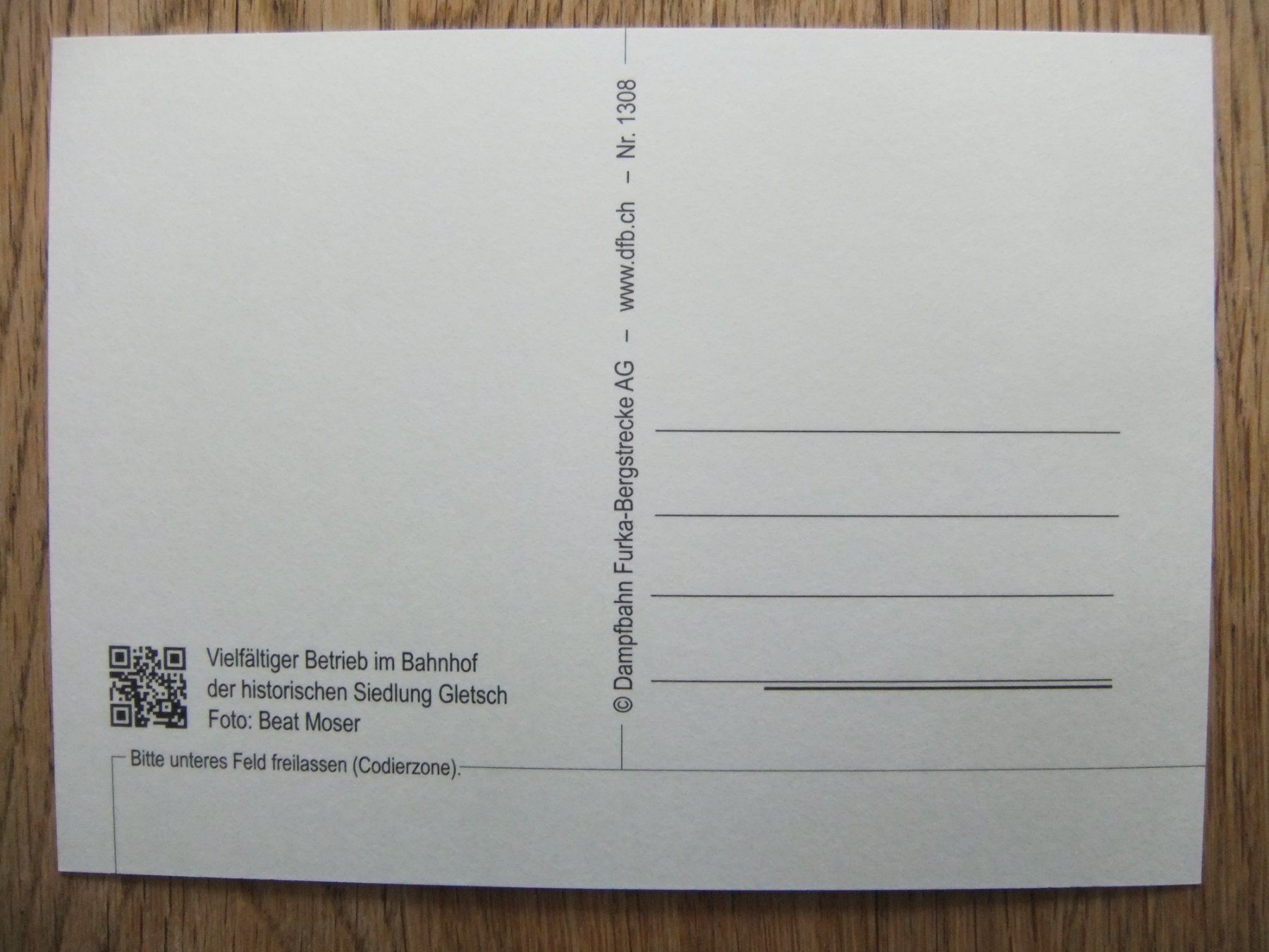 Cartoline postali: 2x Dampfbahn Furka-Bergstrecke AG – Usato da St. Niklaus VS venduto da wunschlos54 5