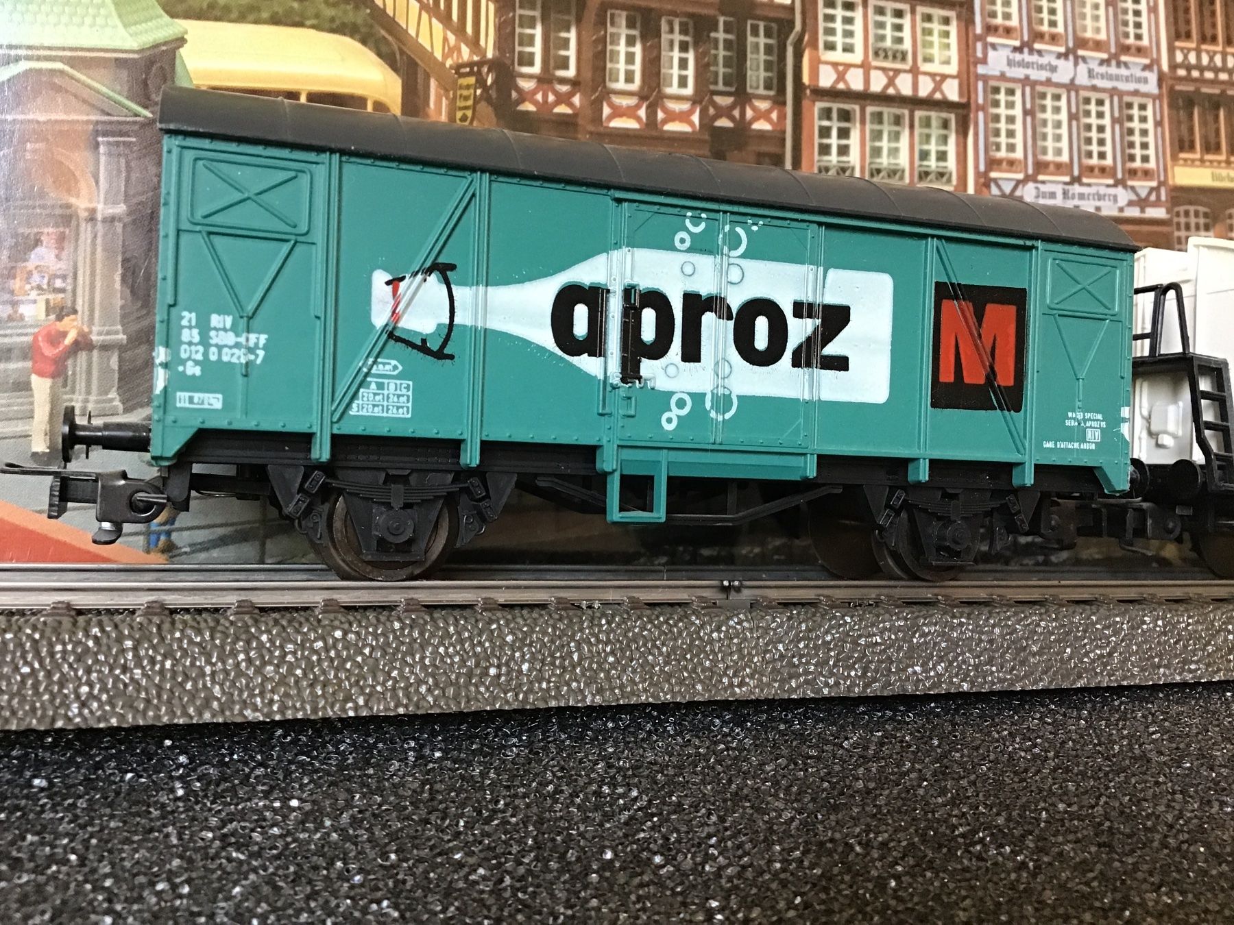 Liliput Modellini di ferrovie: LILIPIT H0 2X GÜTERWAGEN WECHSELSTROM – Usato da Männedorf venduto da Modelle-aller-Art 1