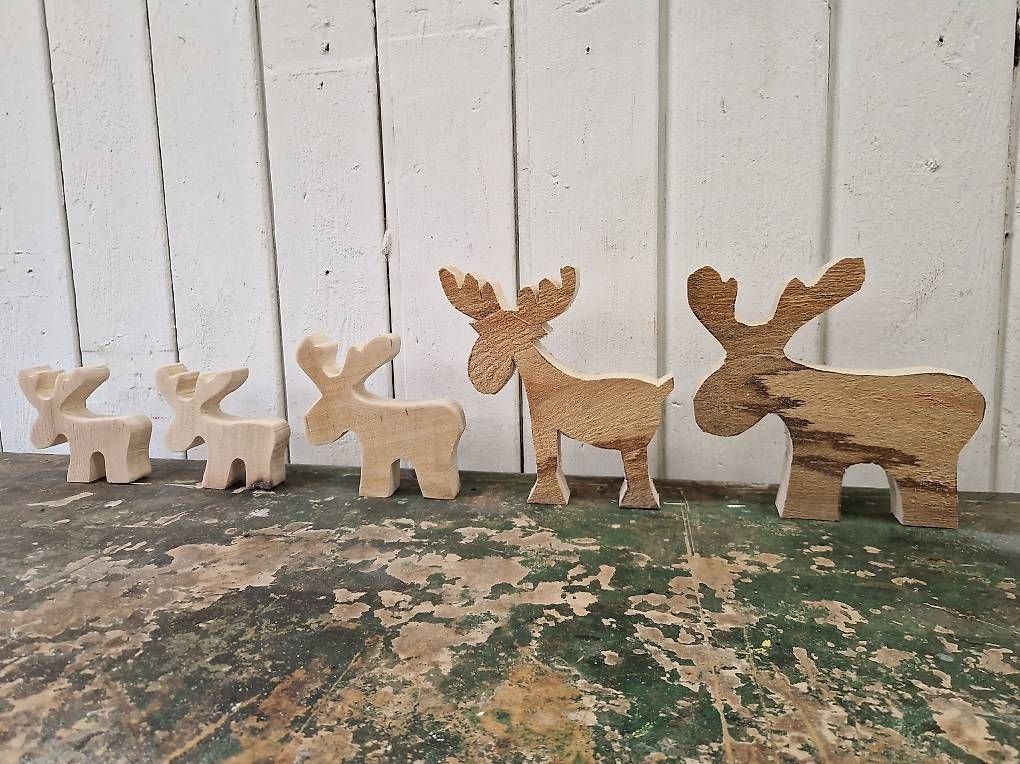 Holzartikel: Schweizer Arvenholz Elch ca 10cm – Neu und originalverpackt aus Thun von Schneeflckli 3