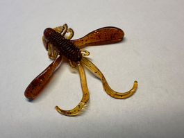 Krebs Gummiköder 6cm lang,   15 Stk.