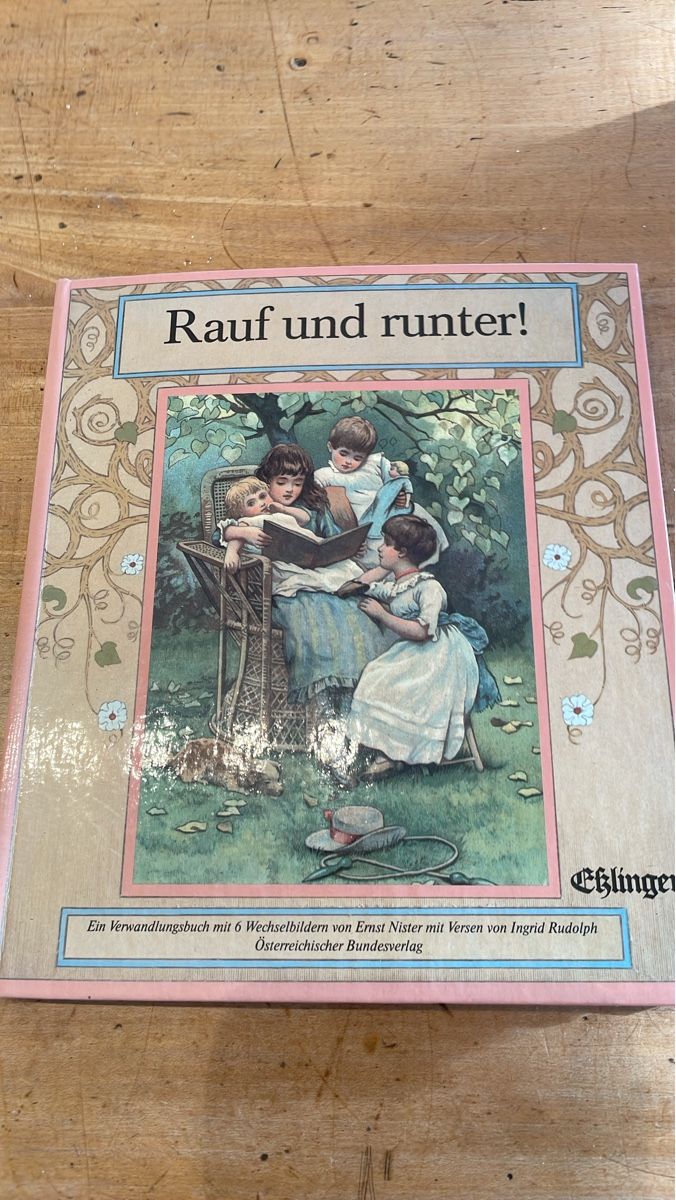 Bücher: Nostalgisches Verwandlungsbuch "Rauf und runter!" – Neu (gemäss Beschreibung) aus Wolfhausen von CHRZOL