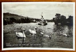 Rolle - Bateau vapeur & Cygnes  1930