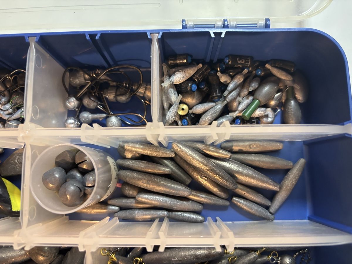 Cannes à pêche: KISTE MIT ANGLERBLEI – D'occasion à Niederbipp par PIKE73 2