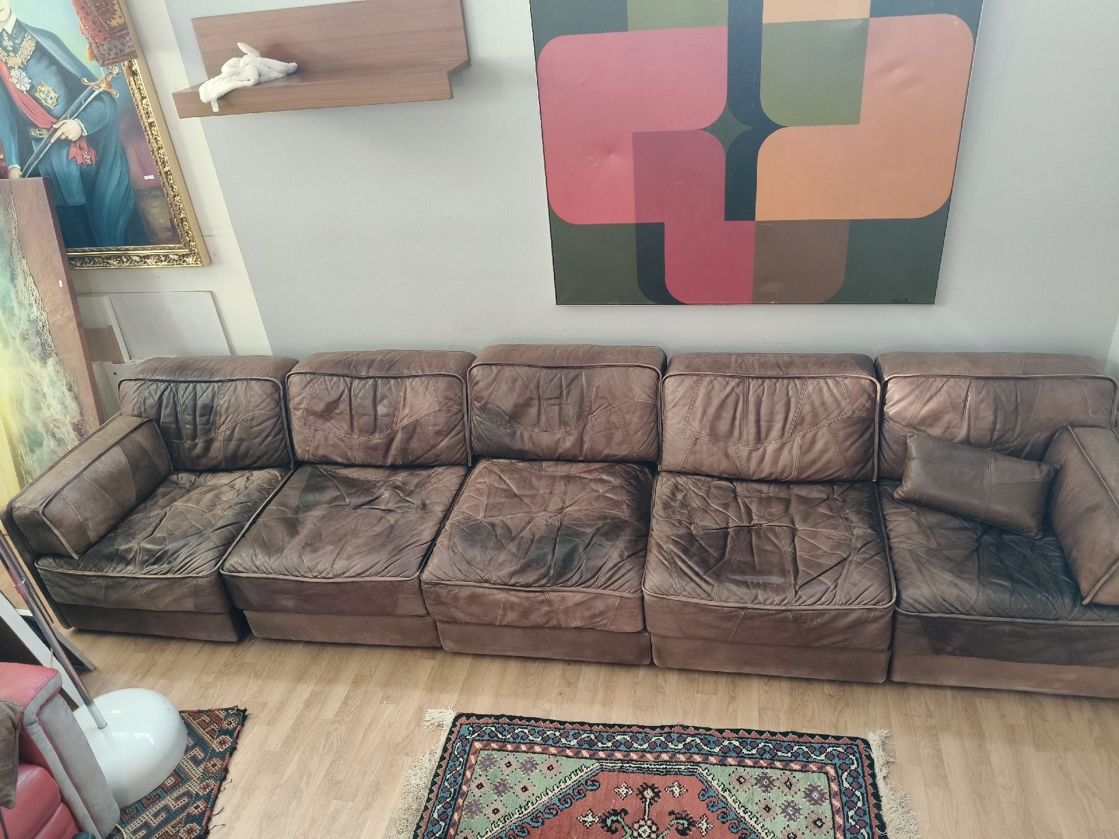 De Sede Sofas: DS-76 Ledersofa  – Gebraucht aus Zwingen von inf_2blh 9