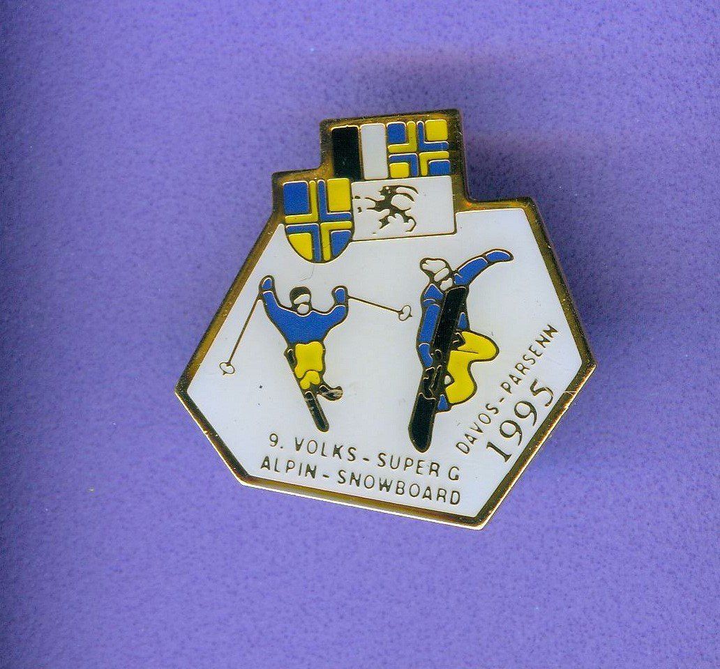 Placchette & Badge: ALPIN-SNOWBOARD  1995 – Usato da Winterthur venduto da Sammleroase