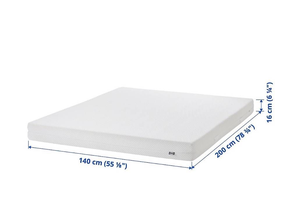 Ikea Betten: Letto 140 con materasso e doghe – Gebraucht aus Lugano von fed_f6zt 3
