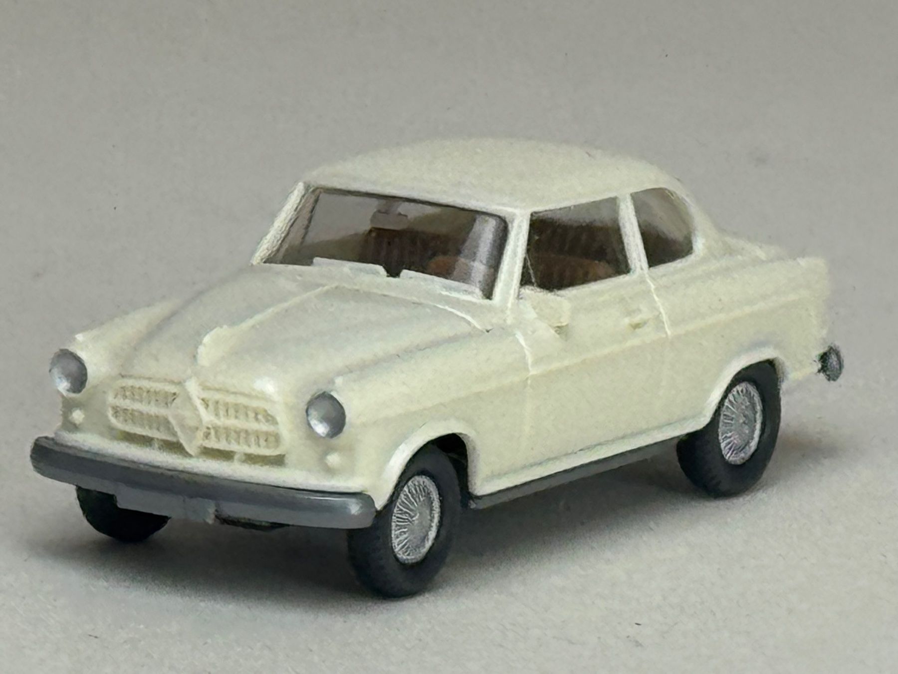 Wiking Modellini d'auto: Borgward Isabella cremeweiss – Usato da Elm venduto da Wikmtz