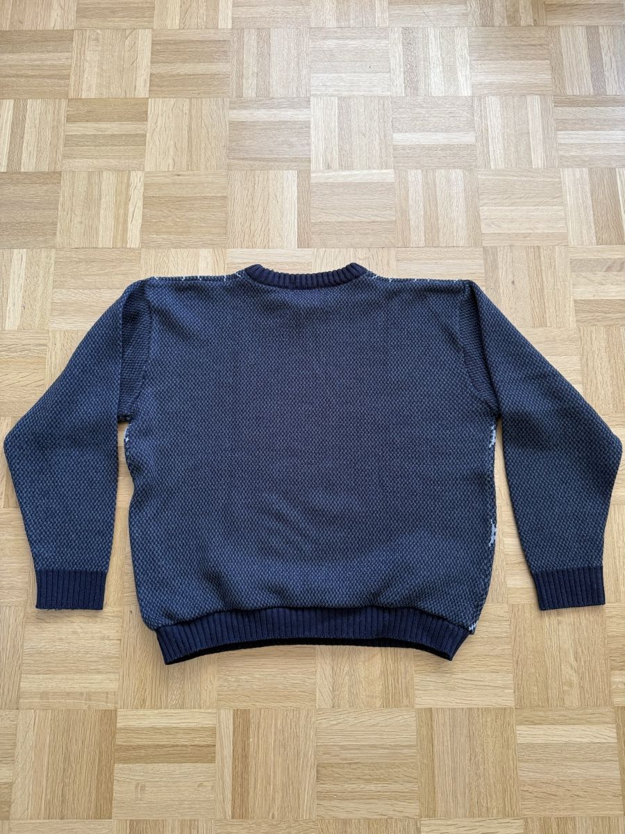 Maglioni & Felpe: Rework Pullover  M/L, dunkelblau, Rautenmuster – Usato da Muri b. Bern venduto da mar_q2qr 2
