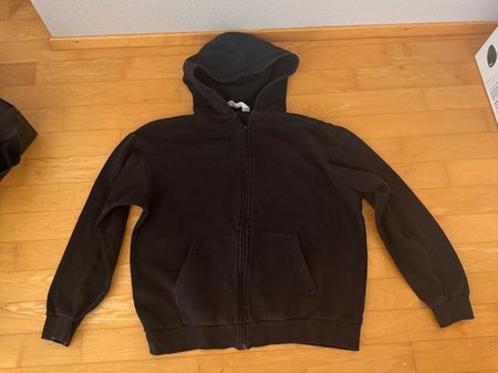 Pullover mit Reissverschluss schwarz, Gr. 158/164
