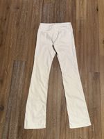 Great pair of straight white cotton jeans. Size 34