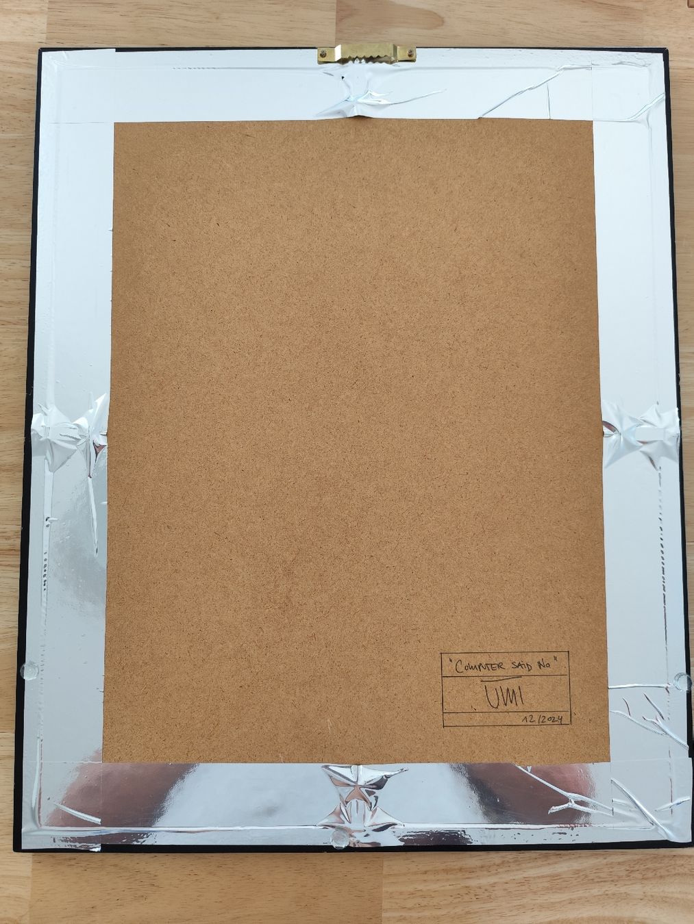 Dipinti: Kunstwerk "Computer said no" - 53 x 43 cm  – Nuovo (secondo la descrizione) da Urdorf venduto da thisisvital_ 3