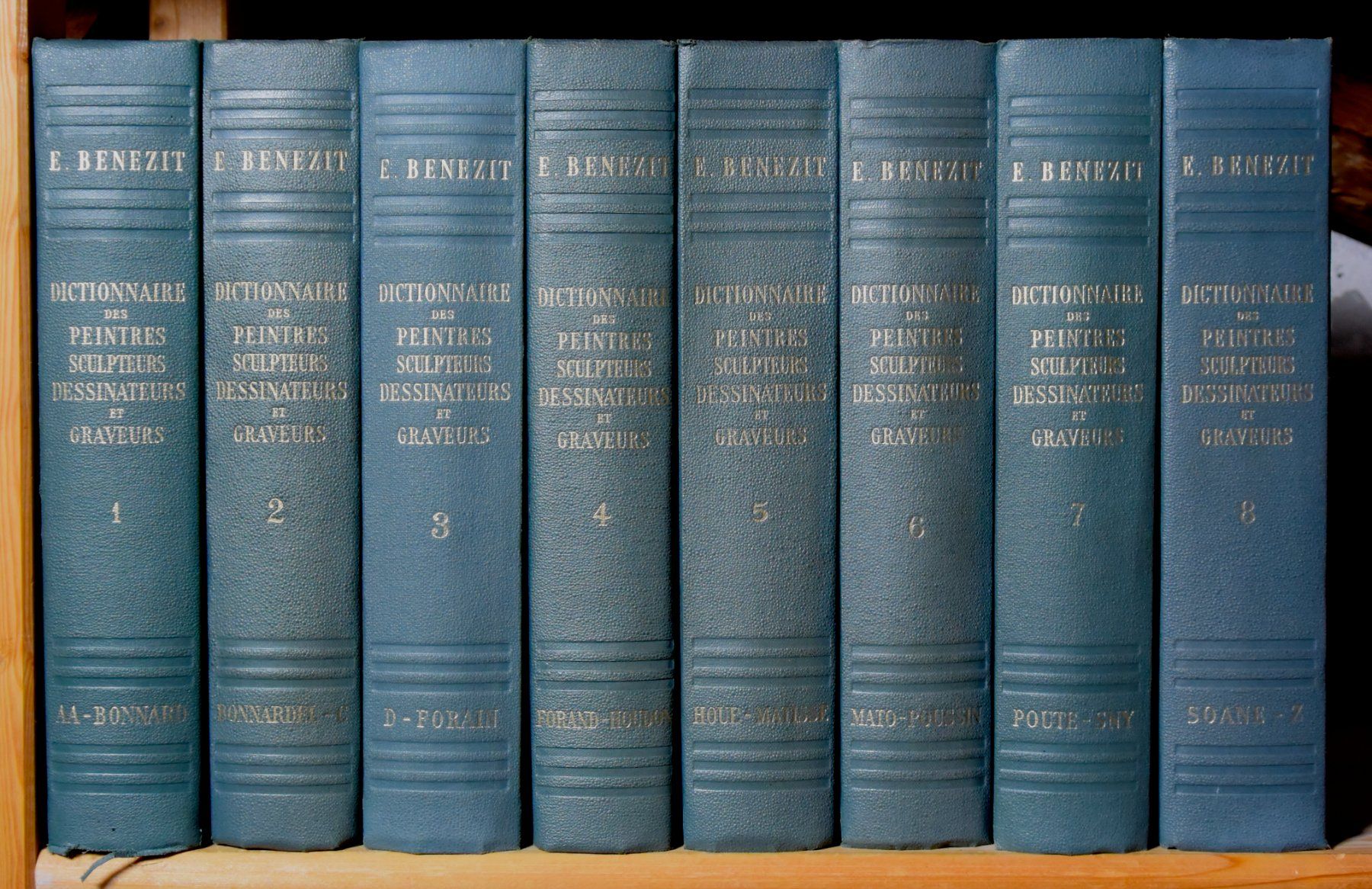 Bücher: Benezit Dictionnaire critique et documentaire des Peintres – Gebraucht aus Erschwil von taglang
