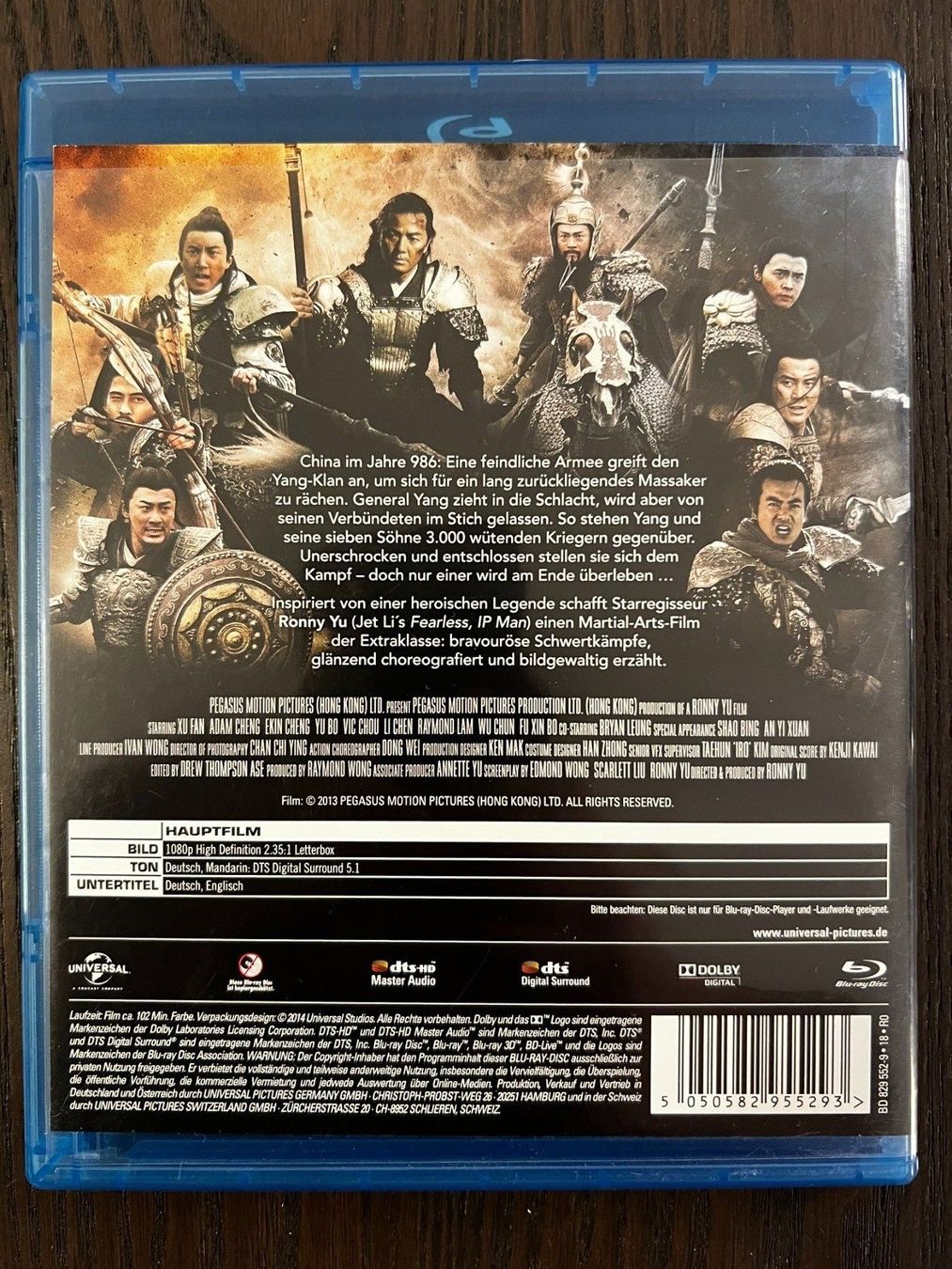 Tutti i DVDs: Die Söhne des Generals Yang – Usato da Zürich venduto da Blu-ray_ZH 1