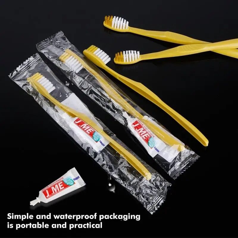 Cura dei denti: 100 Pcs - brosses à dents jetables – Nuovo e nell'imballaggio originale da Delémont venduto da Emi-98 4