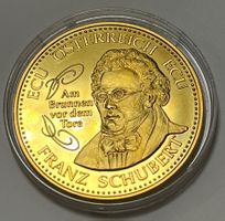 1 ECU - Franz Schubert - 1995 - Vergoldet