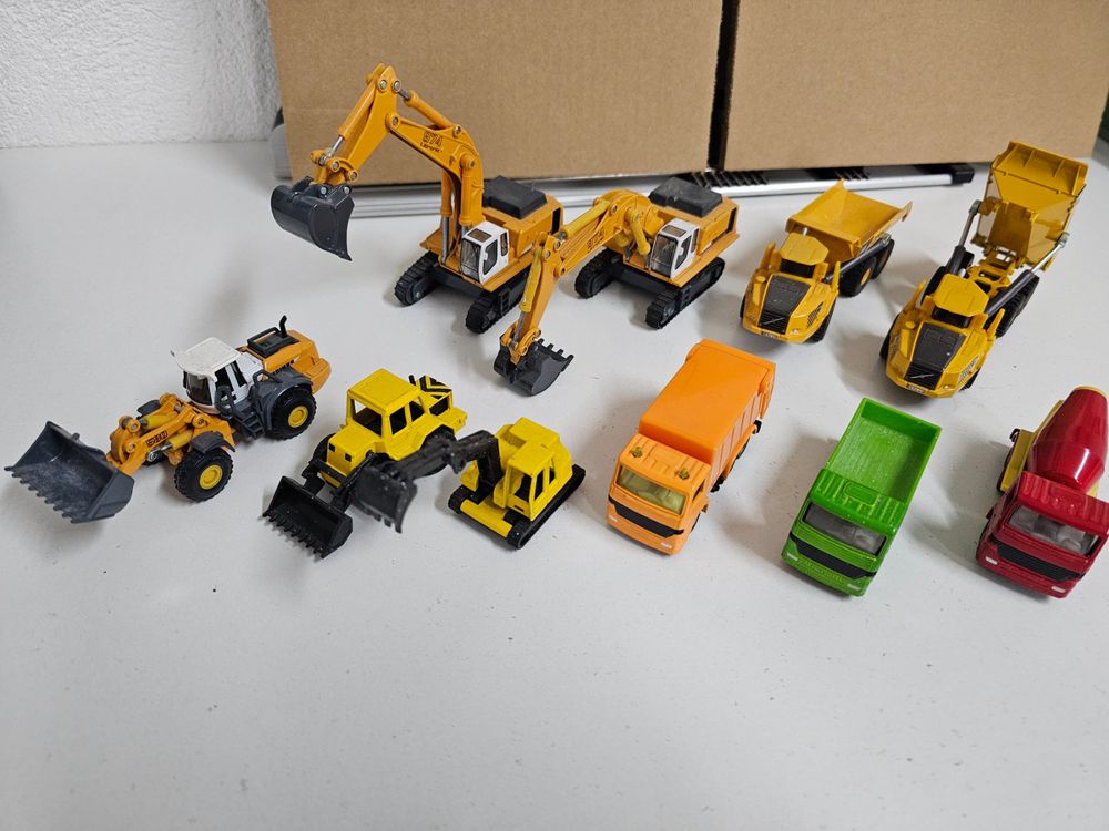 Tidlo T0413 Chargeur Front End Loader En Bois – Véhicule De Chantier Avec Godet Articulé, Pneus Caoutchouc – Jouet D'Imagination Dès 3 Ans