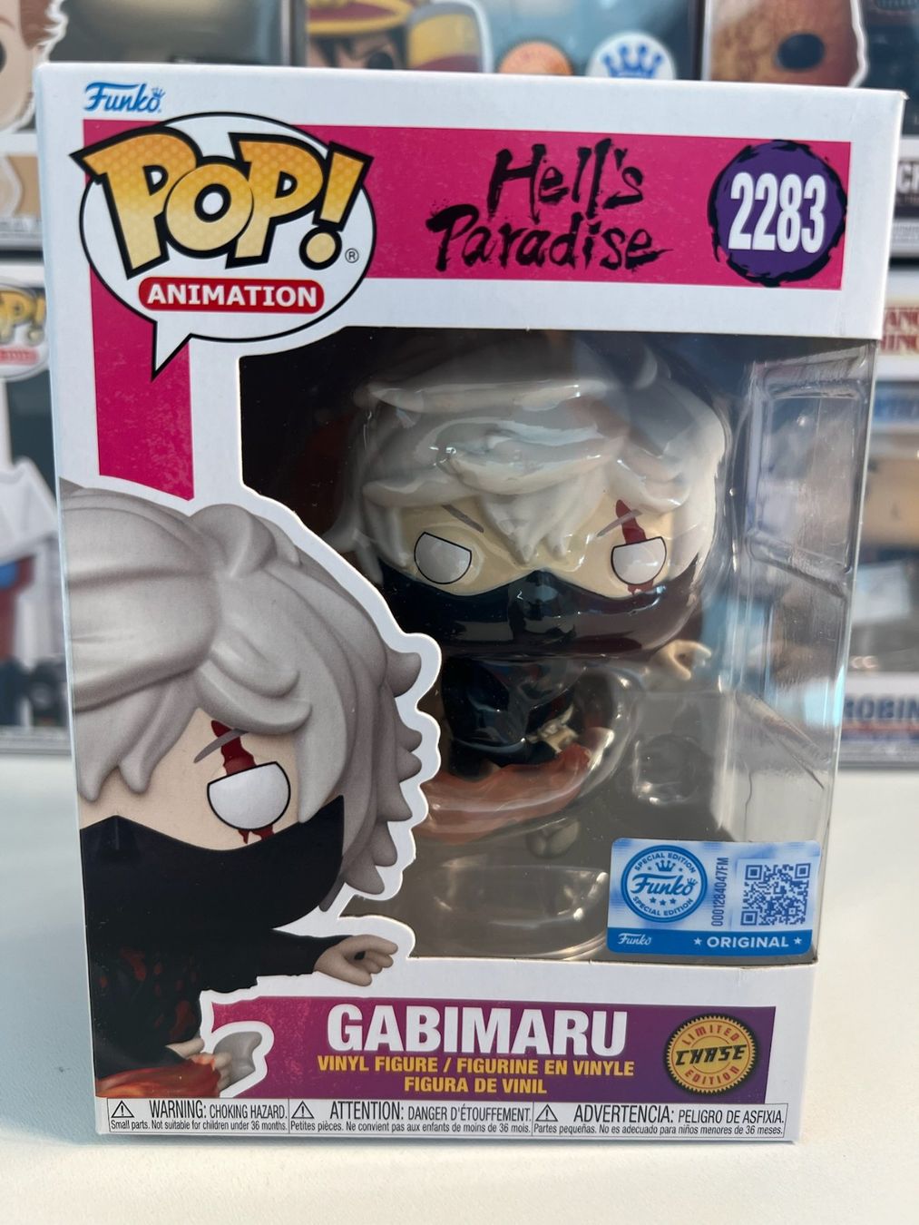 Funko Figuren: Funko POP! Animation Hell's Paradise Gabimaru Chase – Neu und originalverpackt aus Le Mouret von perfectbijou