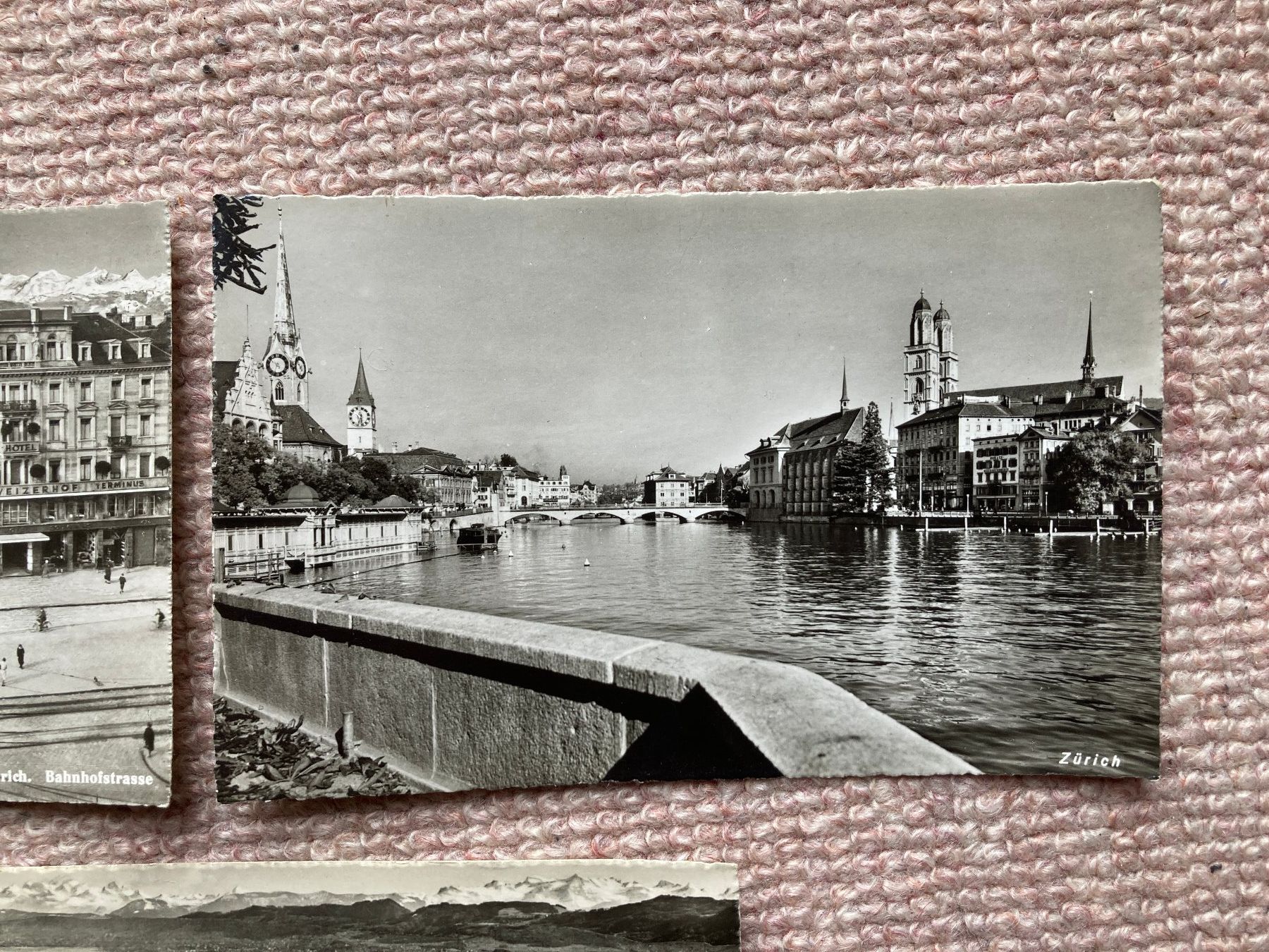 Cartoline postali: 3 alte Ansichtskarten von Zürich – Usato da Lütisburg venduto da wiesenpippau 2