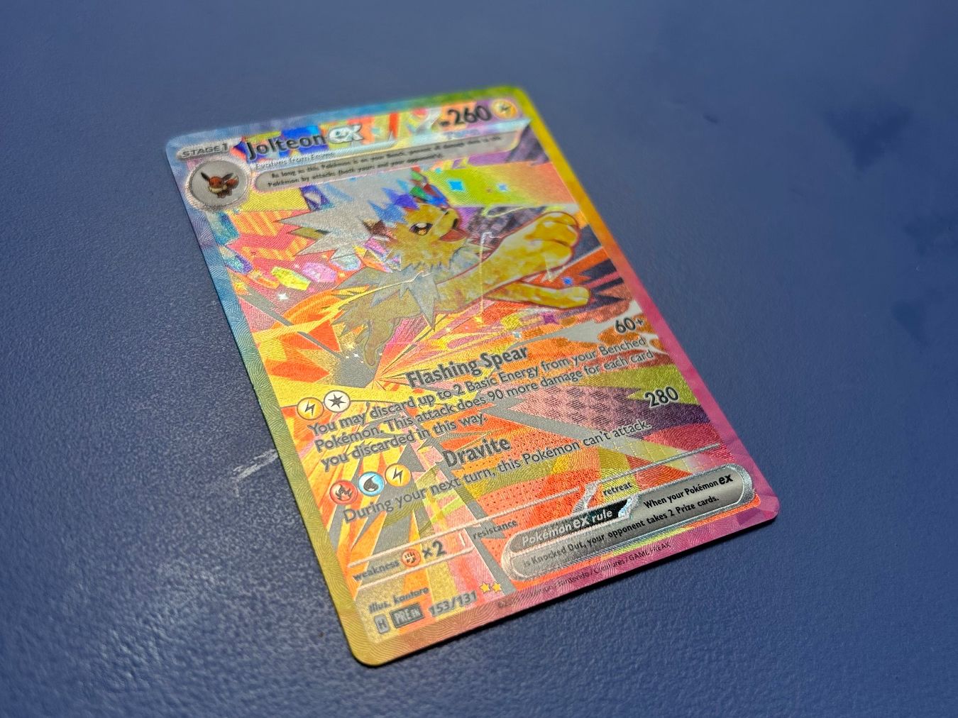 Pokémon Carte collezionabili: Jolteon Ex  #153 Prismatic Evolution EN – Usato da Schlieren venduto da happymerchant64 1