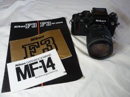 Fotokamera - Nikon F3 - Top Kamera + Bedienungsanleitung