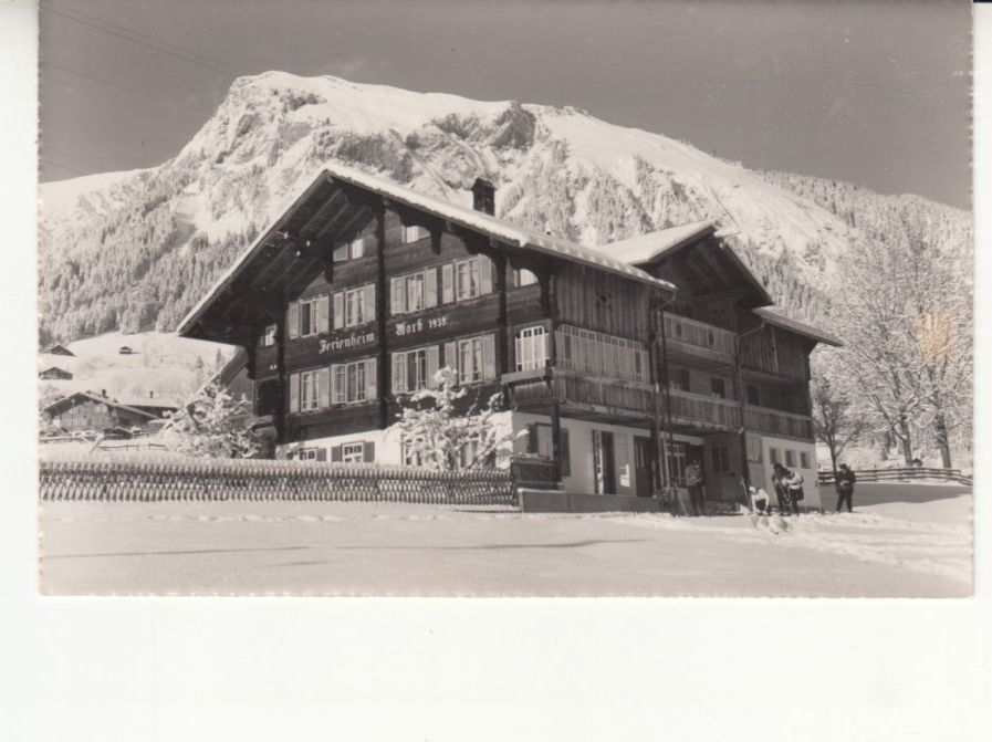 Cartoline postali: Lenk Ferienheim Worb 1958 – Usato da Bürglen TG venduto da StampGraf