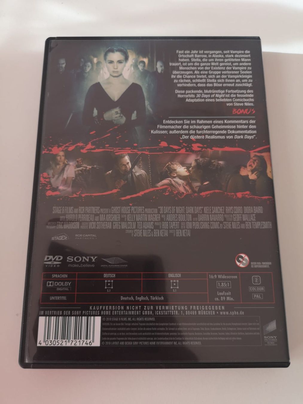 Alle DVDs: 30 Days of Night - Dark Days – Gebraucht aus Herisau von Seyashop_2 1