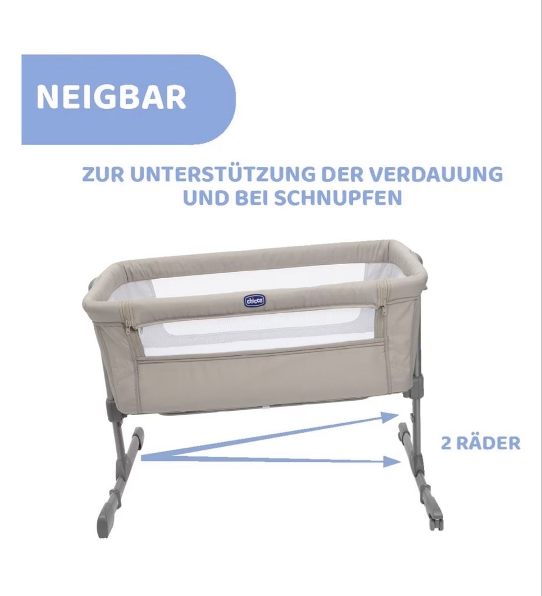 Letti: Beistellbett Chicco Next 2 Me Essential – Usato da Oberägeri venduto da piksi13 4