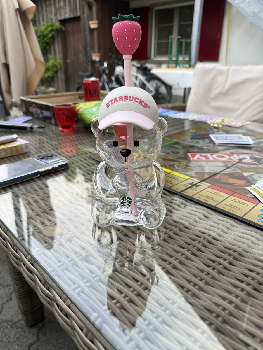 Starbucks Tassen: Starbucks Bear Cup Strawberry Straw Cap new condition – Neu und originalverpackt aus Ossingen von el_ge2025 6