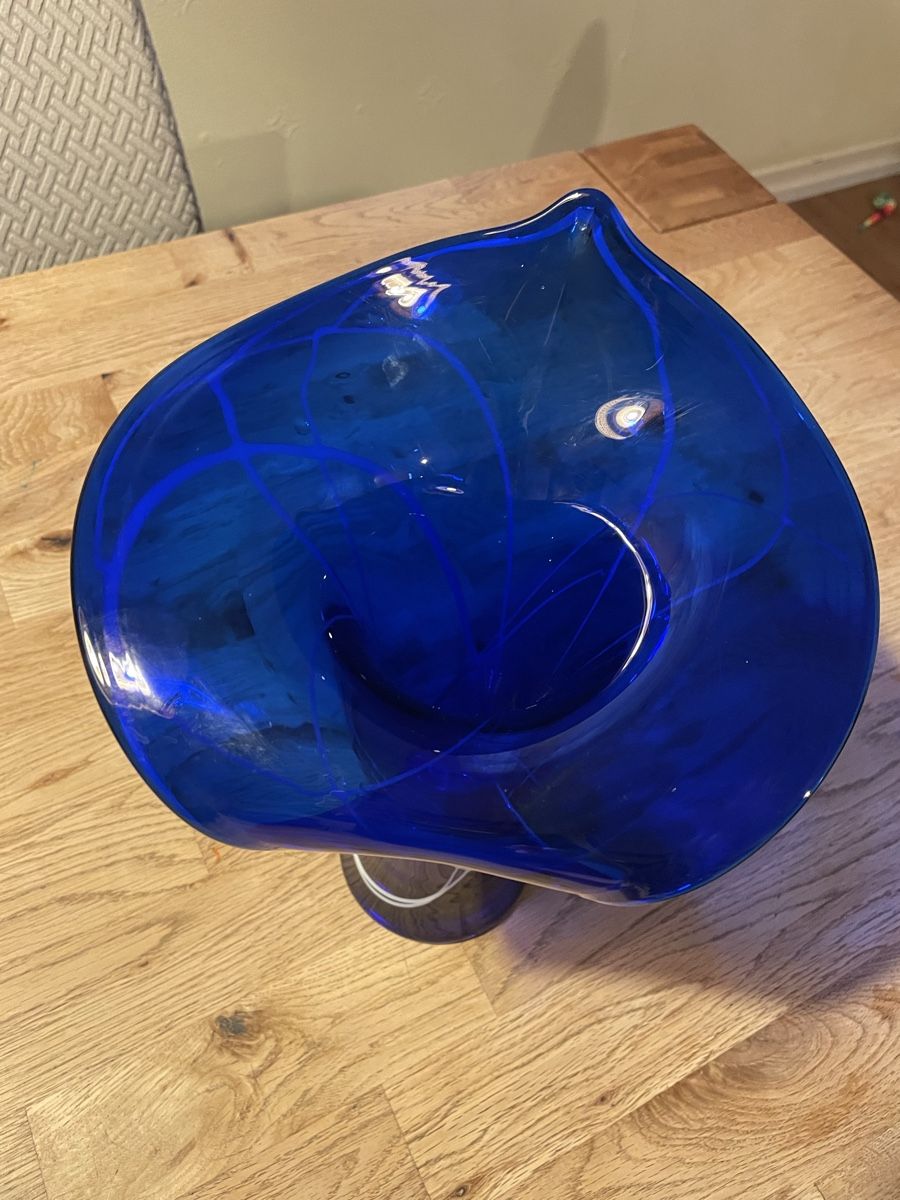 Vasi & Recipienti: Schöne blaue Vase – Usato da Flawil venduto da Naphtali 1