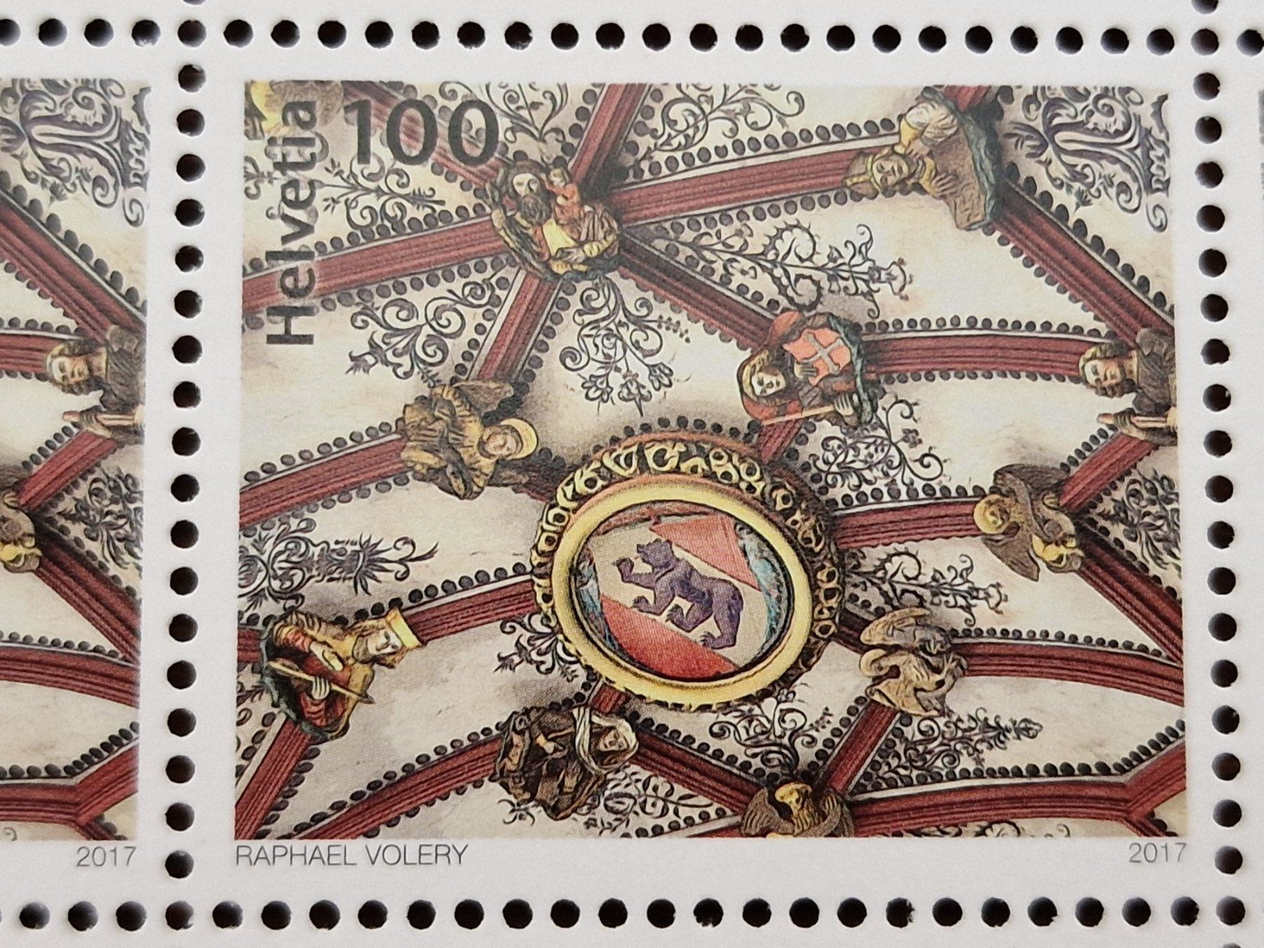 Tutti i francobolli: Kleinbogen 2017 - 1652 ** /  "Gewölbe" – Nuovo (secondo la descrizione) da Aesch LU venduto da briefmarken.uray 2