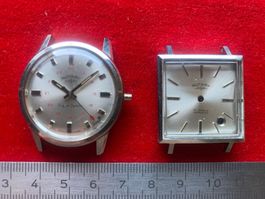 ROTARY- Boîtes de Montres Glaces, Cadrans & Aiguilles-NEUVES