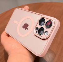Magnetische Luxus Objektschutz Hülle IPhone Pro Max 17, Rosa