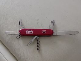 Rotes Victorinox Spartan Offiziersmesser "isofloc" top!