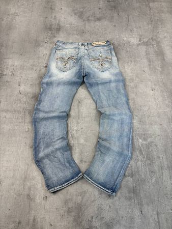 Vintage Rock Revival Straight Jeans (L)