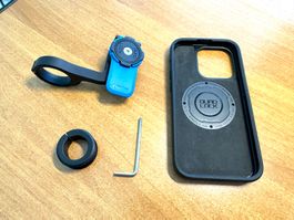 Quad Lock Fahrradhalterung für iPhone 14/15 guter Zustand