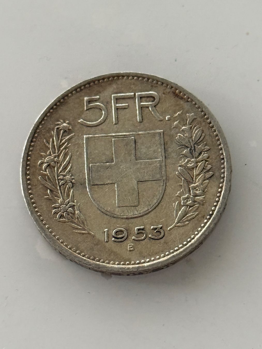 Toutes les monnaies: 5 Franken 1953  Silber – D'occasion à Wallisellen par SWISS_SILVER1 1