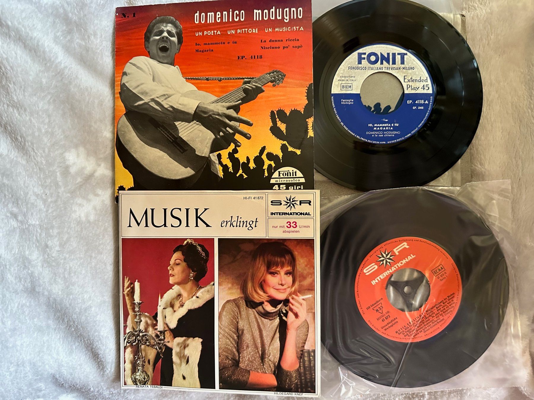 Dischi in vinile: 4x alte mini Schallplatten – Usato da Bolligen venduto da Astrophysiker06 7