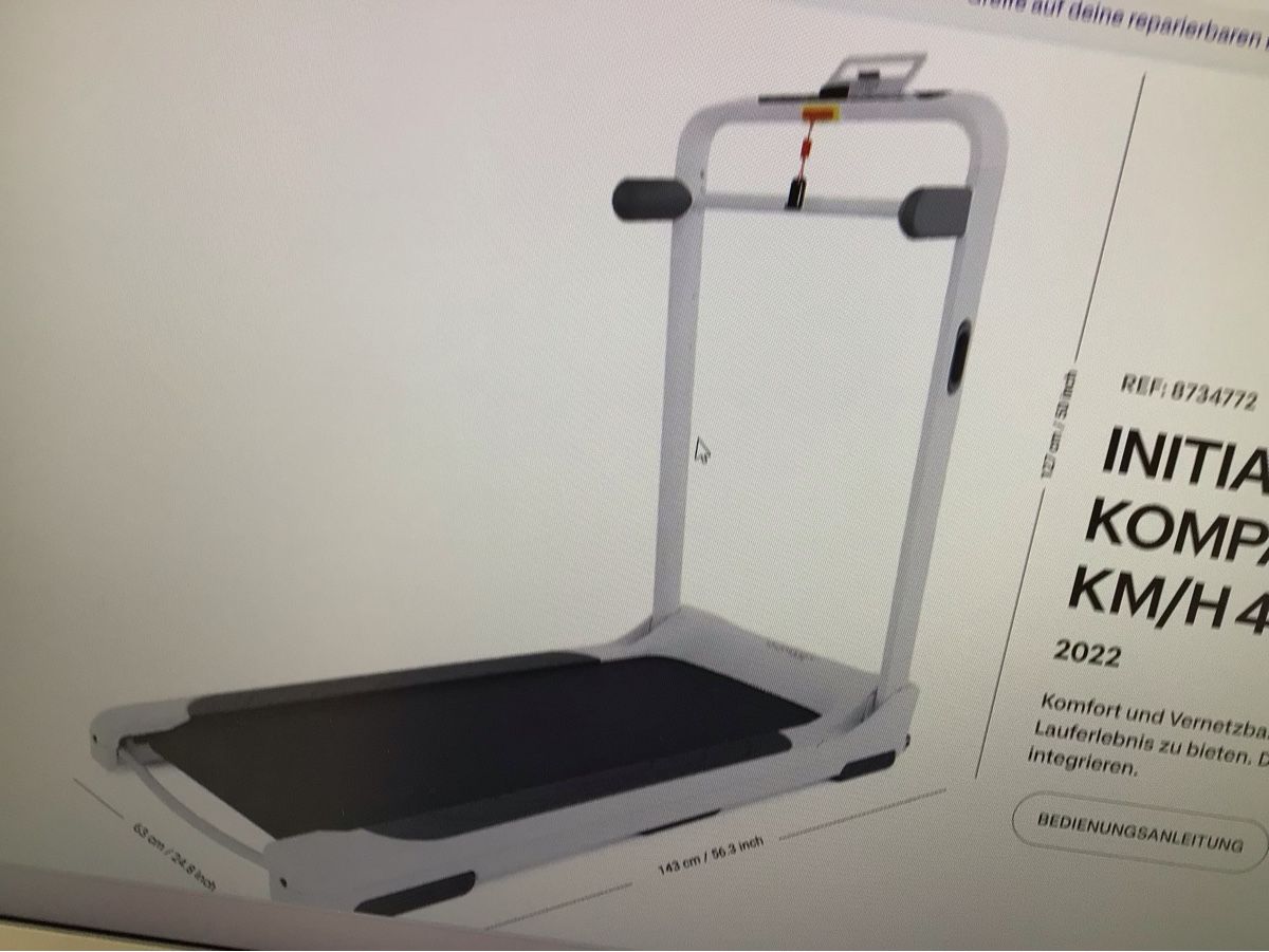 Decathlon Hometrainer: Laufband Domyos Initial Run – Usato da Steinhausen venduto da Luwa03