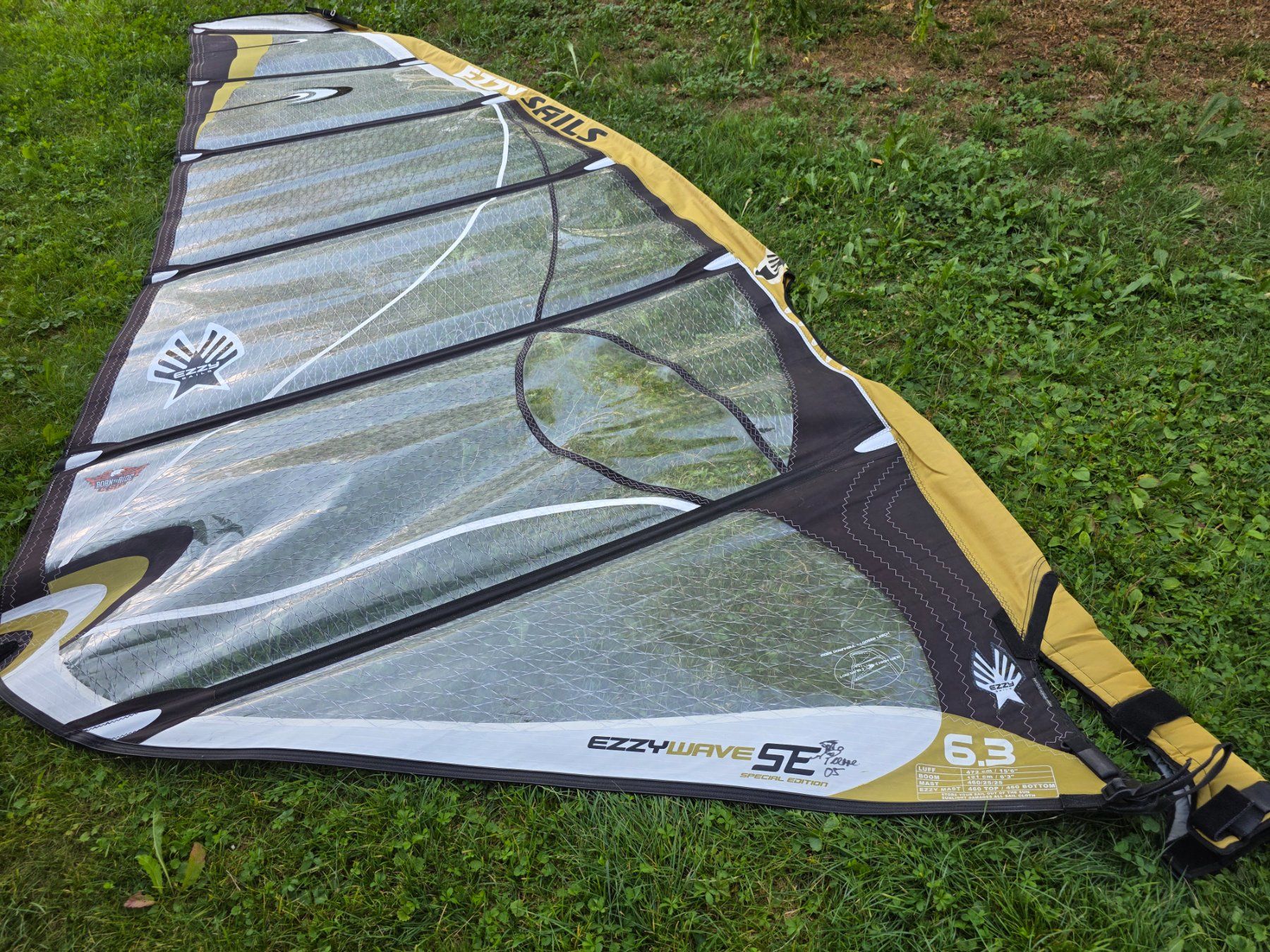 Surf: Windsurfsegel Ezzy elite 6,3 – D'occasion à Buchs SG par swisssurfer007 1