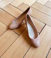 Navyboot Lack Pumps nude, Grösse 38 - Top Zustand!