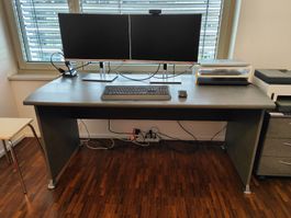 GAMI Bürotisch, perfekt für Homeoffice, Arbeit, nur Tisch!