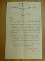 Wittinsburg BL. Kt.. Protokoll des Regierungsrates. 1892