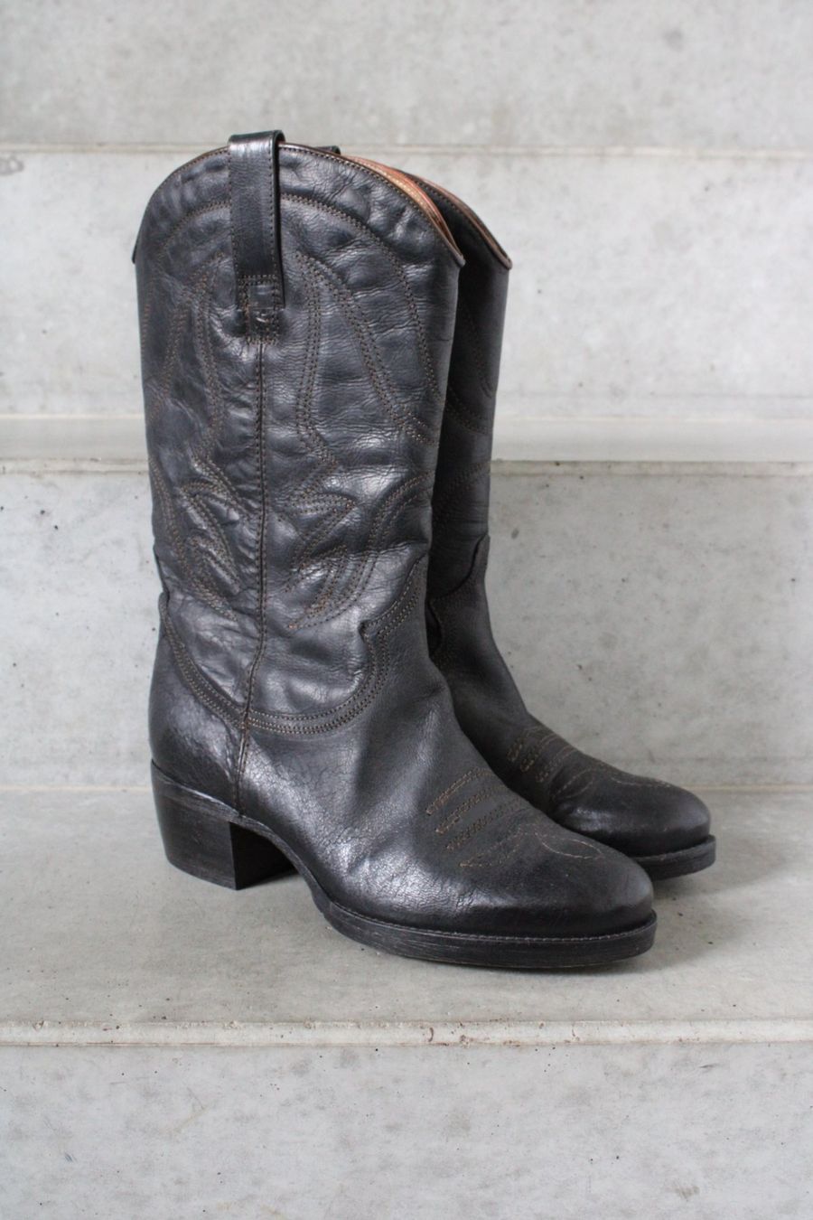 Sendra Scarpe da donna: Leather Cowboy Boots – Usato da St. Gallen venduto da look-twice 1