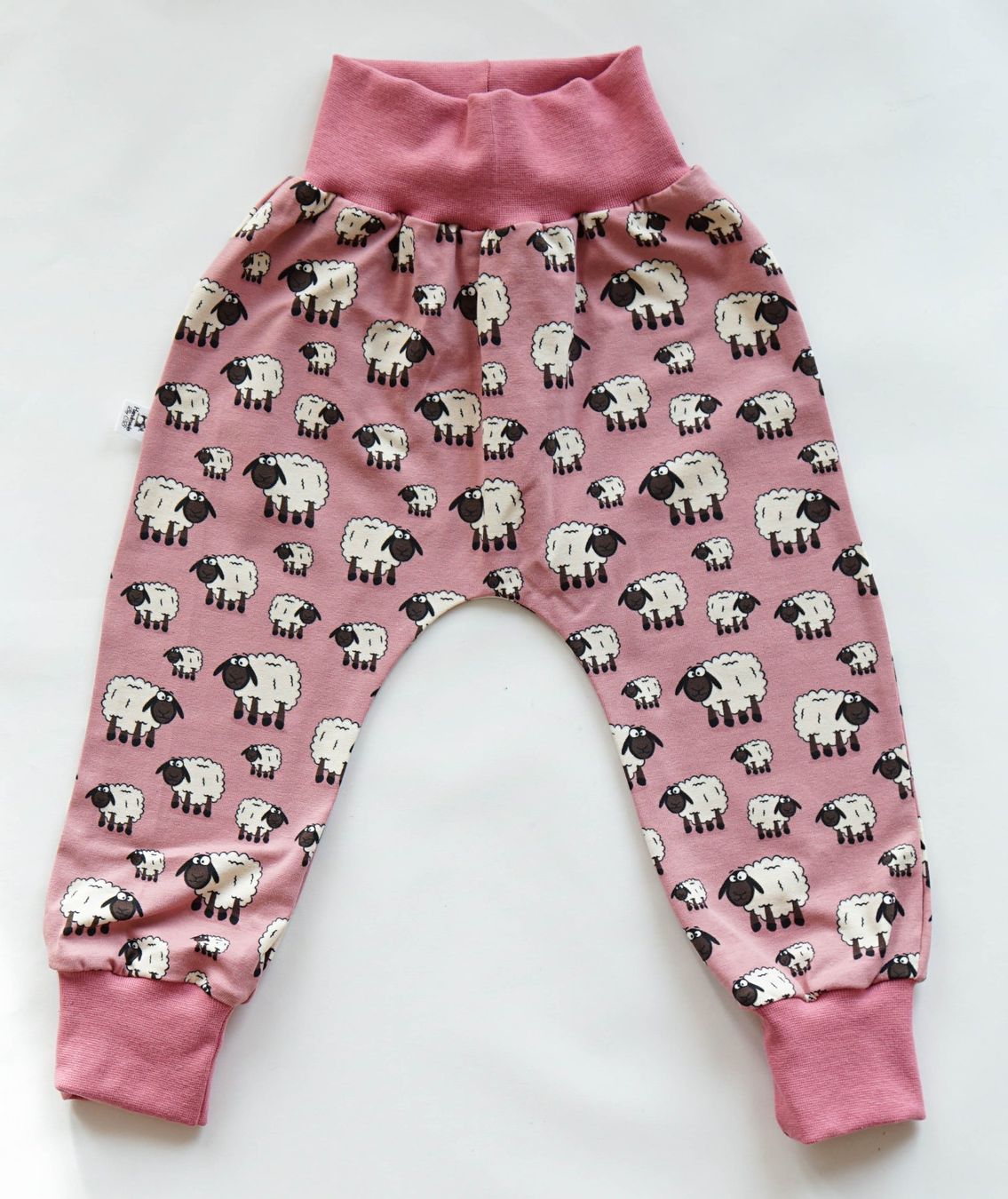 Pantaloni: Pink Pumphose mit Schafe Gr.80/86 - NEU – Nuovo e nell'imballaggio originale da Zürich venduto da sambaum 1