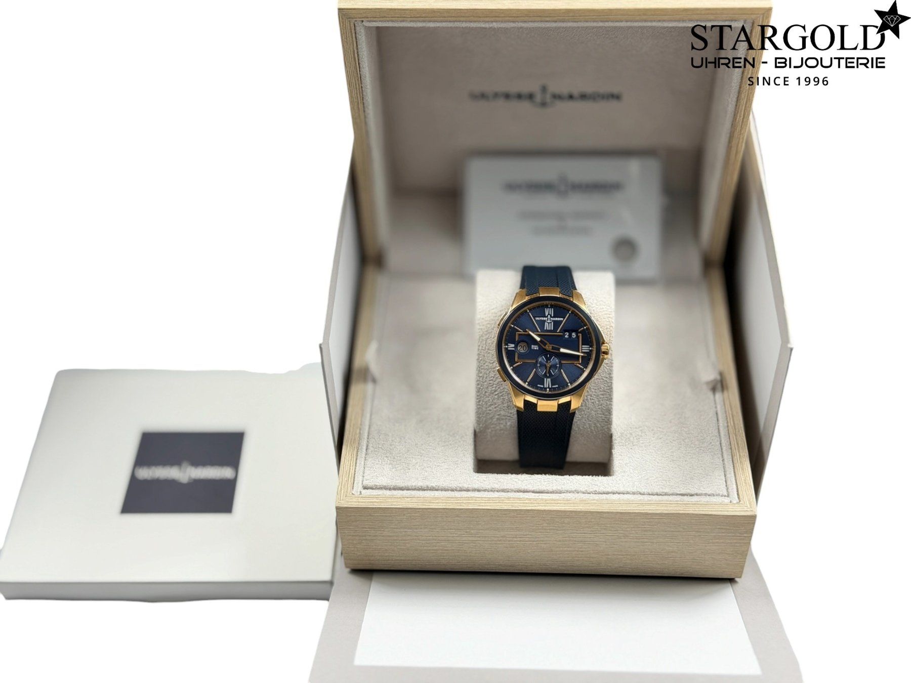 Ulysse Nardin Orologi: Ulysse Nardin Dual Time - 242-20/43 – Usato da Zürich venduto da Stargold-Uhren 9