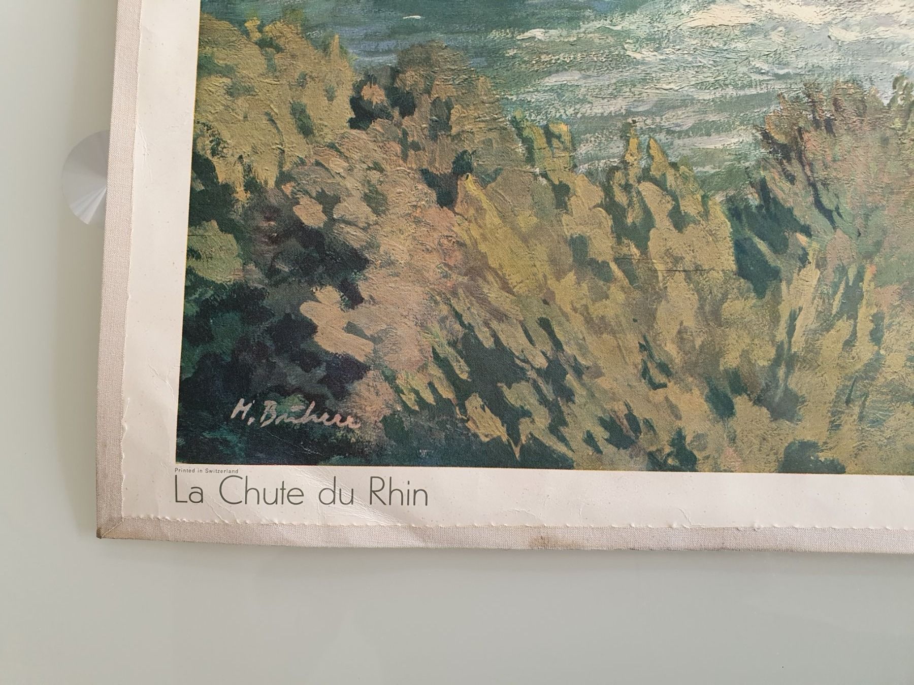 Posters & Illustrations: Schulwandbild Nr. 61 Rheinfall – D'occasion à Fribourg par YannDuc 3