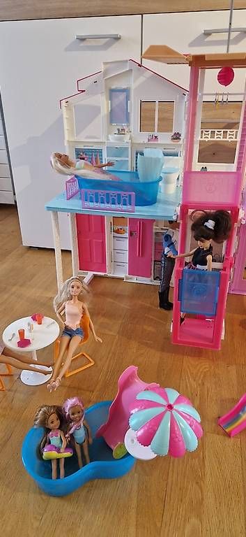 Bambole: Barbie Stadtvilla und Roller – Usato da Wangen an der Aare venduto da Lupo760 1
